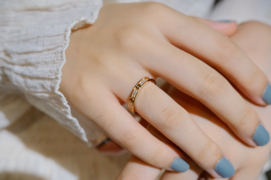 [Echo Fine ]LOVE RING 2.65MM DIAMOND