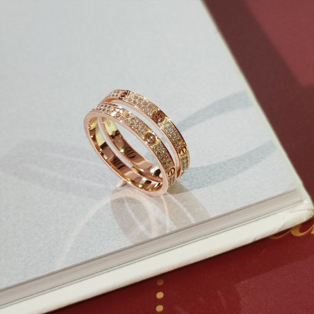 [Echo Fine ]LOVE RING 2.65MM DIAMOND
