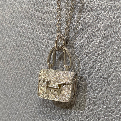 [Echo Fine ]CONSTANCE PEDANT DIAMOND NECKLACE