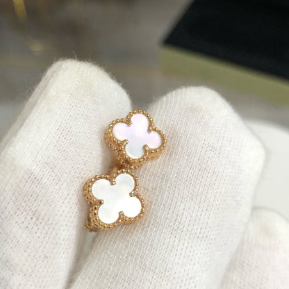 [Echo Fine ]CLOVER MINI GOLD EARRINGS