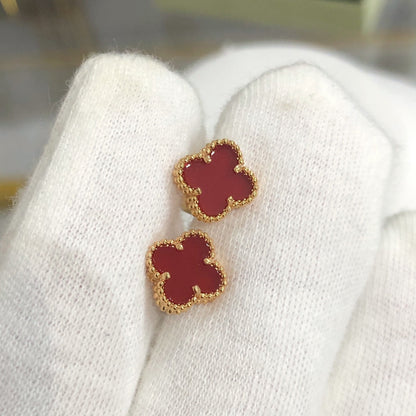 [Echo Fine ]CLOVER MINI GOLD EARRINGS