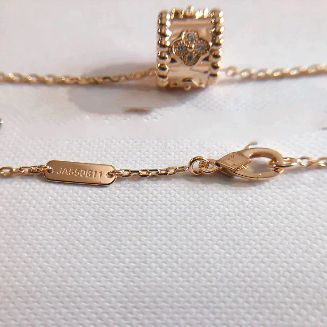 [Echo Fine ]PERLEE PEDANT NECKLACE GOLD / ROSE GOLD