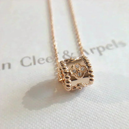 [Echo Fine ]PERLEE PEDANT NECKLACE GOLD / ROSE GOLD