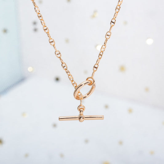[Echo Fine ]ECHAPPEE NECKLACE PINK GOLD