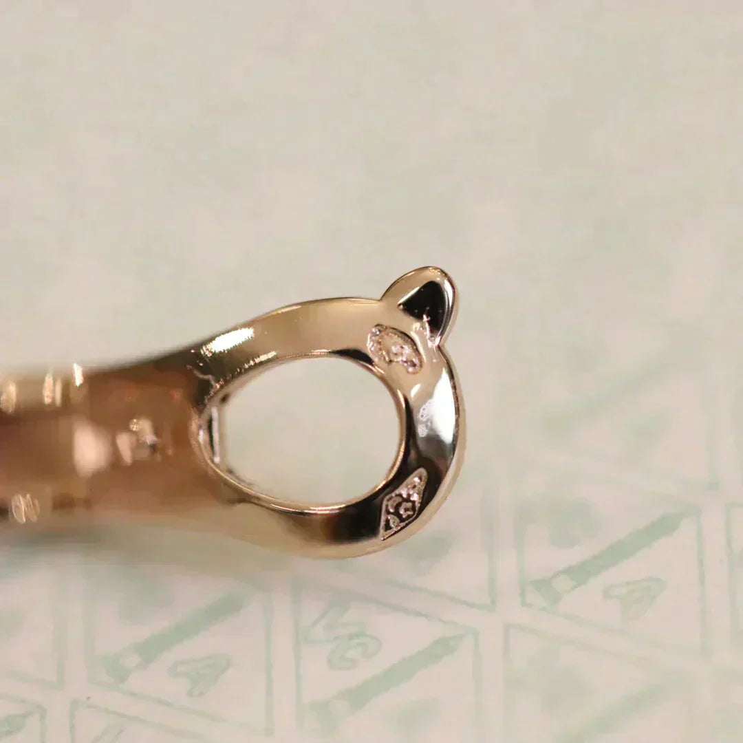 [Echo Fine ]CLOVER MEDIUM 1 MOTIFS FUll DIAMOND EARRINGS