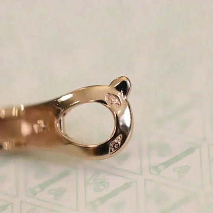 [Echo Fine ]CLOVER MEDIUM 1 MOTIFS FUll DIAMOND EARRINGS