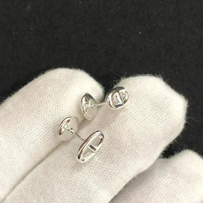 [Echo Fine ]CHAINE SMALL EARRINGS GOLD AND SILVER