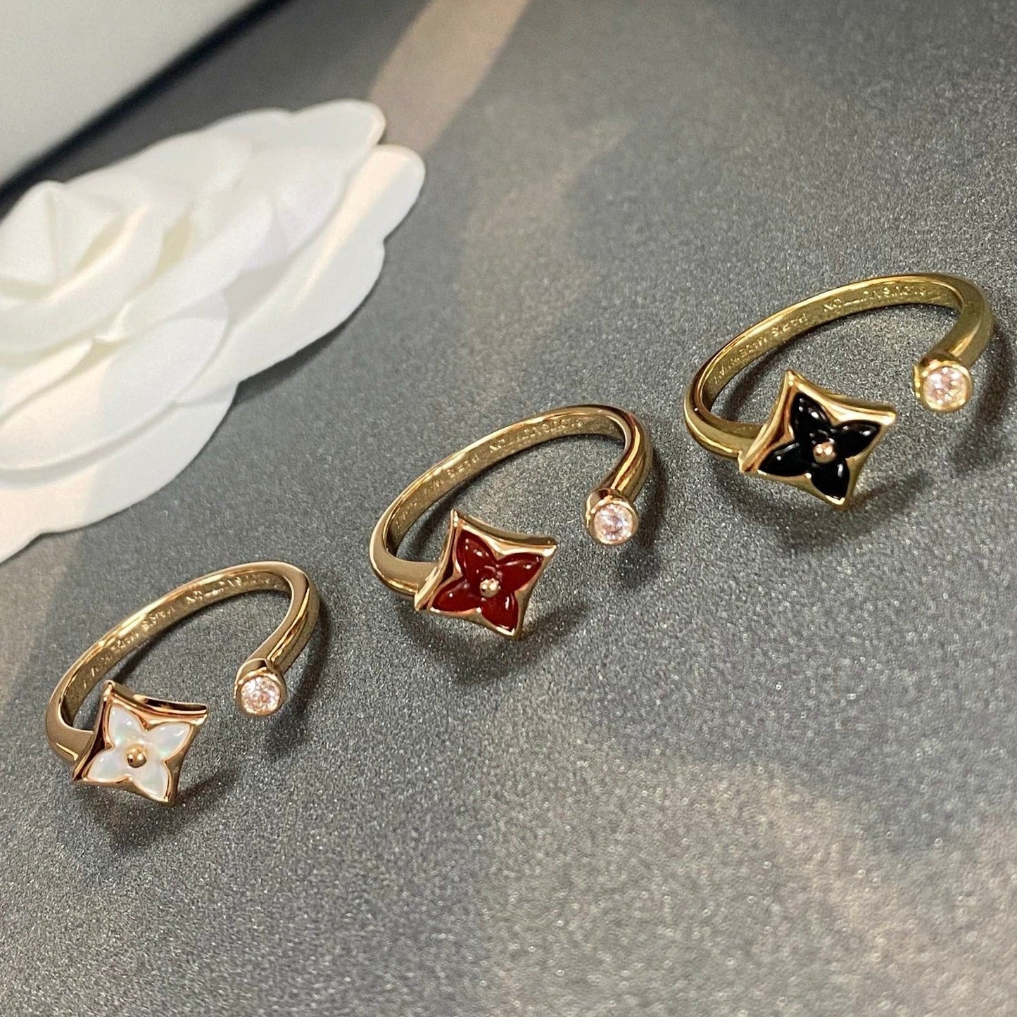 [Echo Fine ]STAR 1 DIAMOND OPEN RING