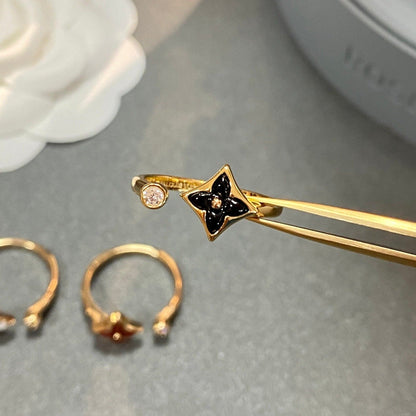[Echo Fine ]STAR 1 DIAMOND OPEN RING