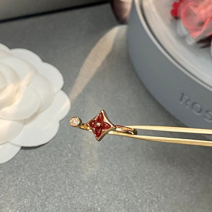 [Echo Fine ]STAR 1 DIAMOND OPEN RING