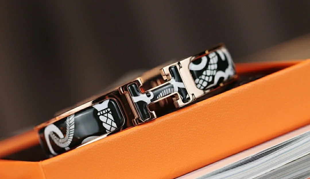 [Echo Fine ]H TARTAN BRACELET 12MM
