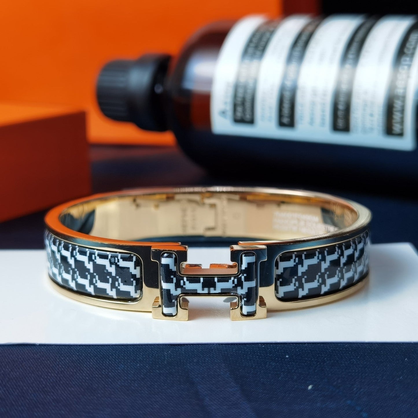 [Echo Fine ]H HORSE BRACELET 12MM