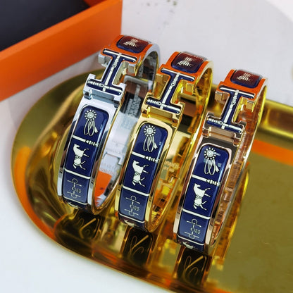 [Echo Fine ]H COUVERTURES DARK BLUE BRACELET