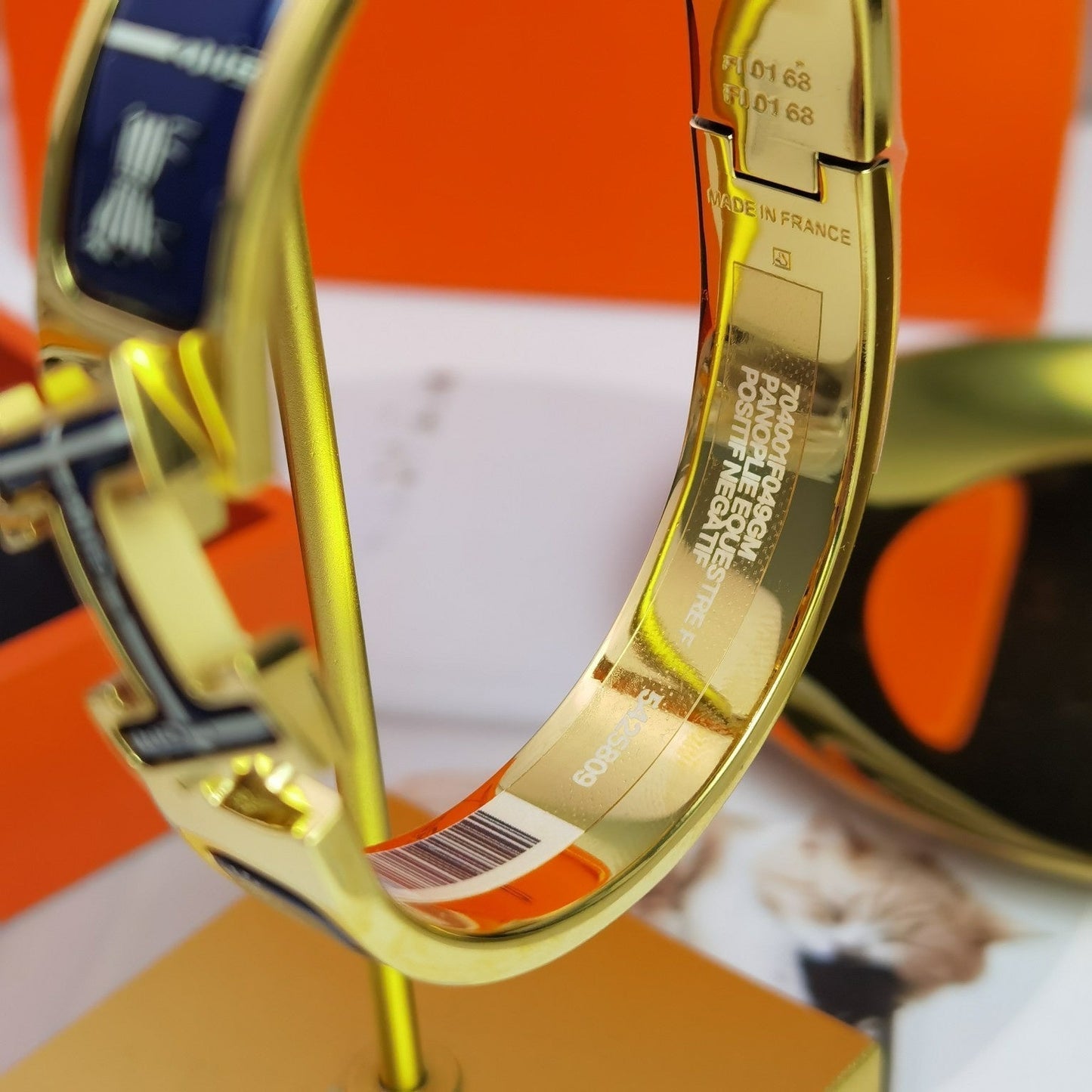 [Echo Fine ]H COUVERTURES DARK BLUE BRACELET
