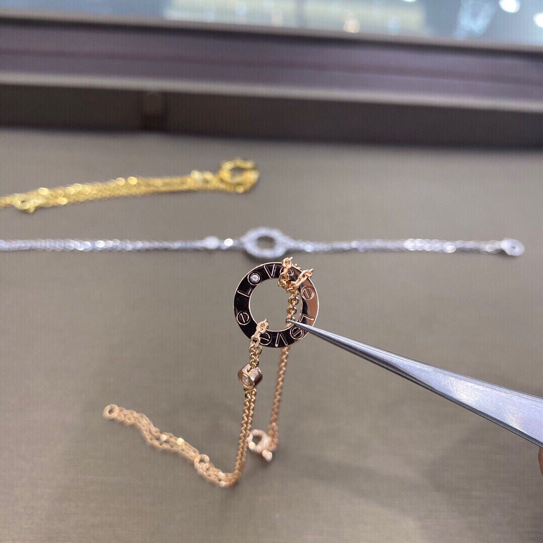 [Echo Fine ]LOVE BRACELET 2 DIAMOND