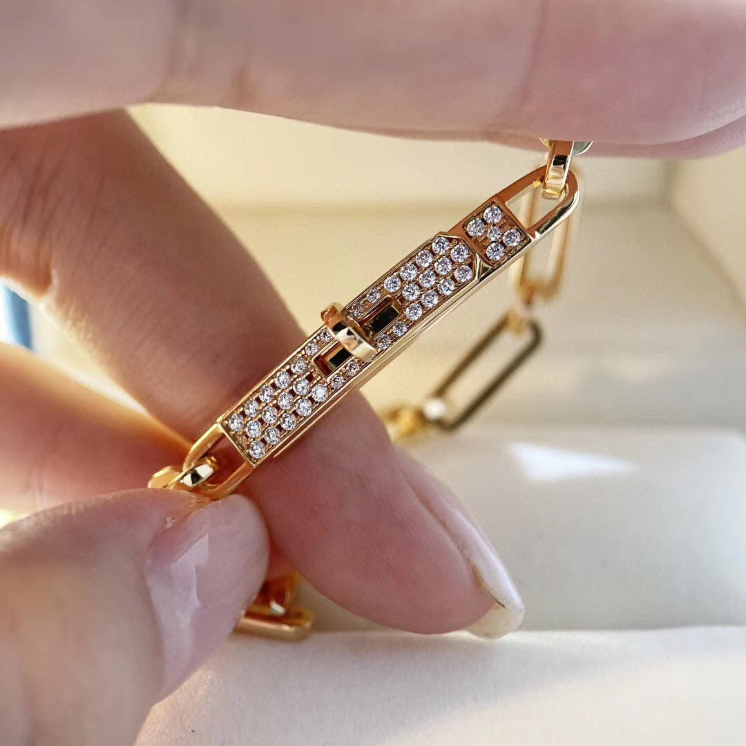 [Echo Fine ]CHAINE BRACELET SMALL MODEL DIAMOND
