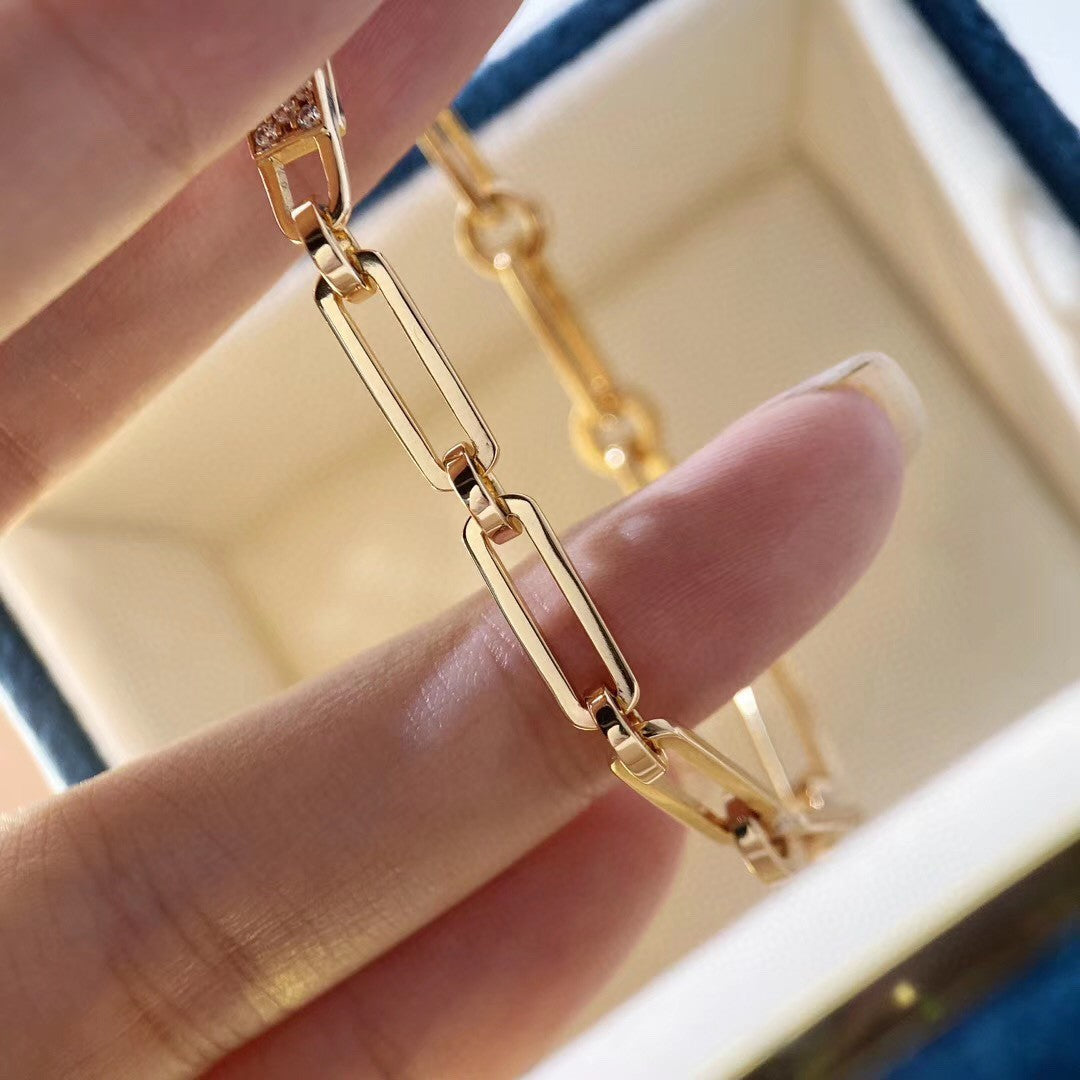 [Echo Fine ]CHAINE BRACELET SMALL MODEL DIAMOND