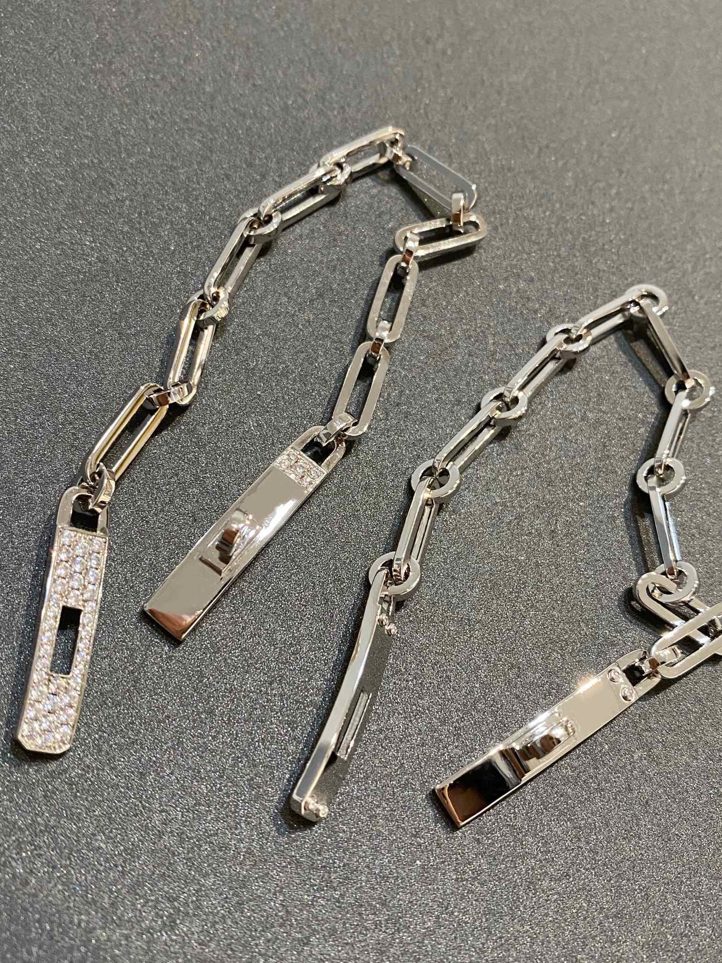 [Echo Fine ]CHAINE BRACELET SMALL MODEL DIAMOND
