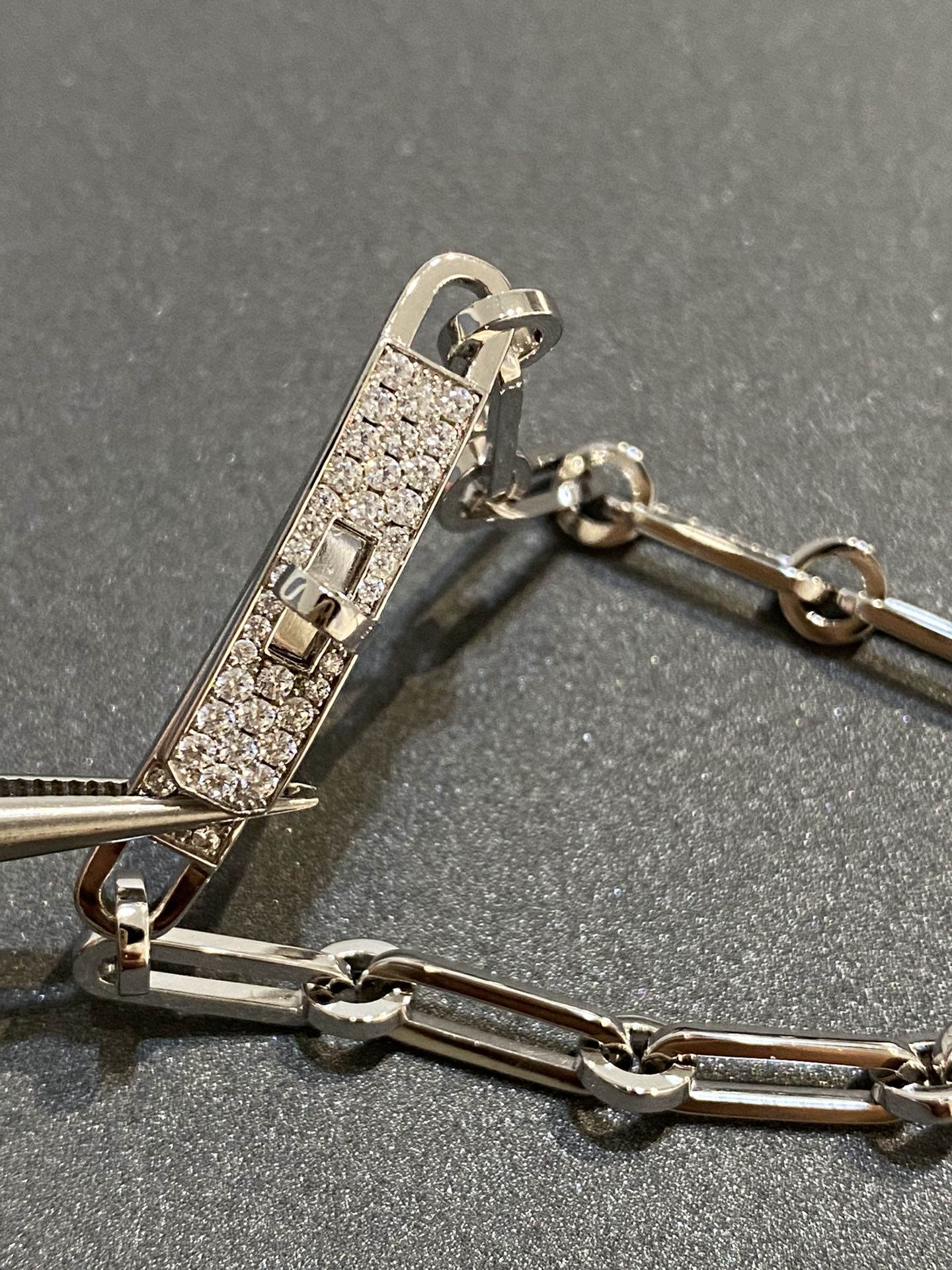 [Echo Fine ]CHAINE BRACELET SMALL MODEL DIAMOND