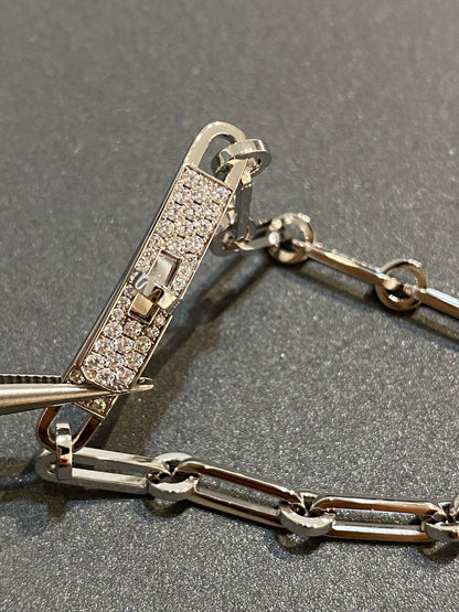 [Echo Fine ]CHAINE BRACELET SMALL MODEL DIAMOND