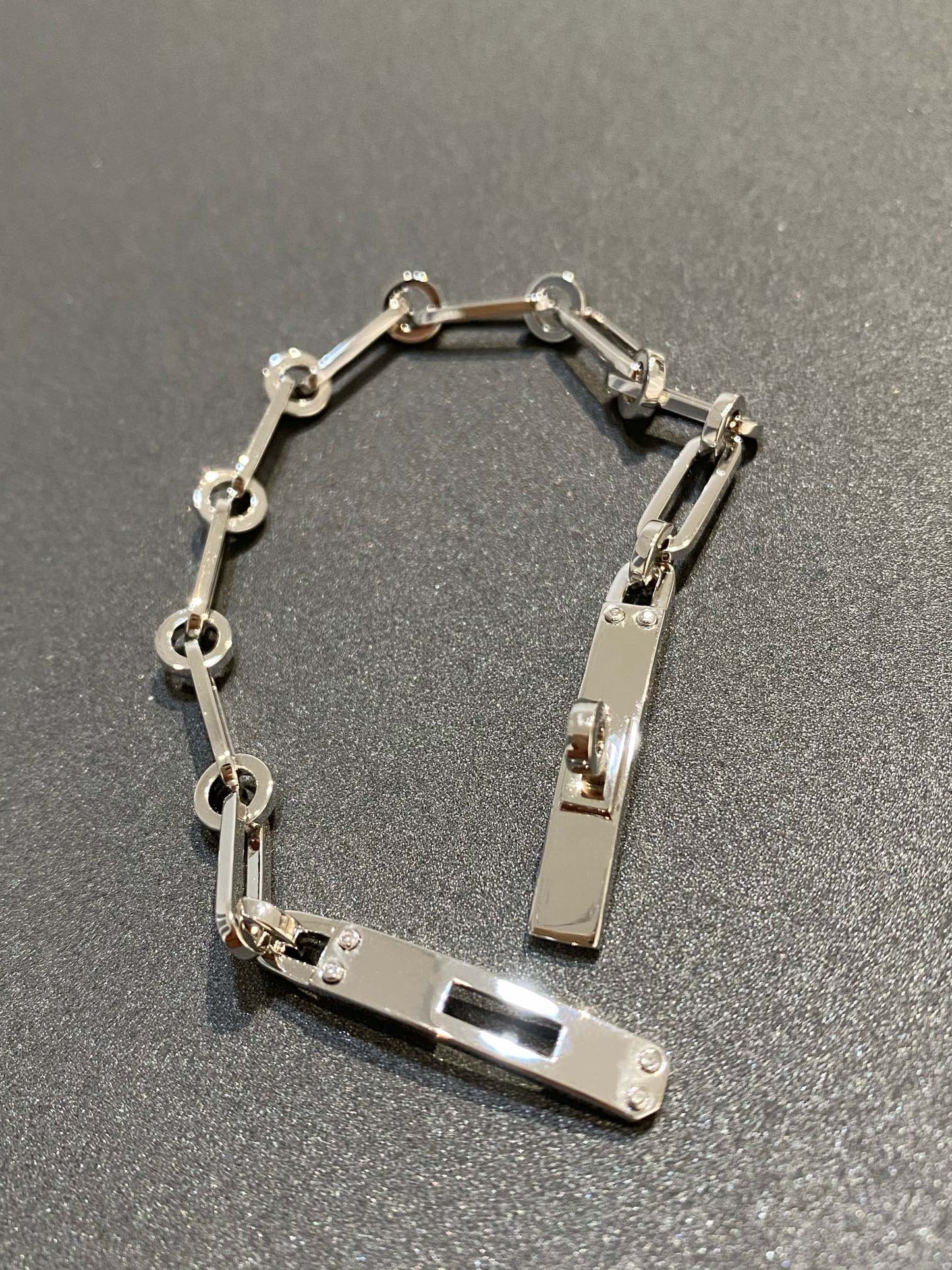 [Echo Fine ]CHAINE BRACELET SMALL MODEL DIAMOND