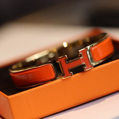 [Echo Fine ]H BRACELET 12MM GOLD