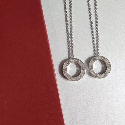 [Echo Fine ]LOVE NECKLACE ADJUSTABLE SILVER