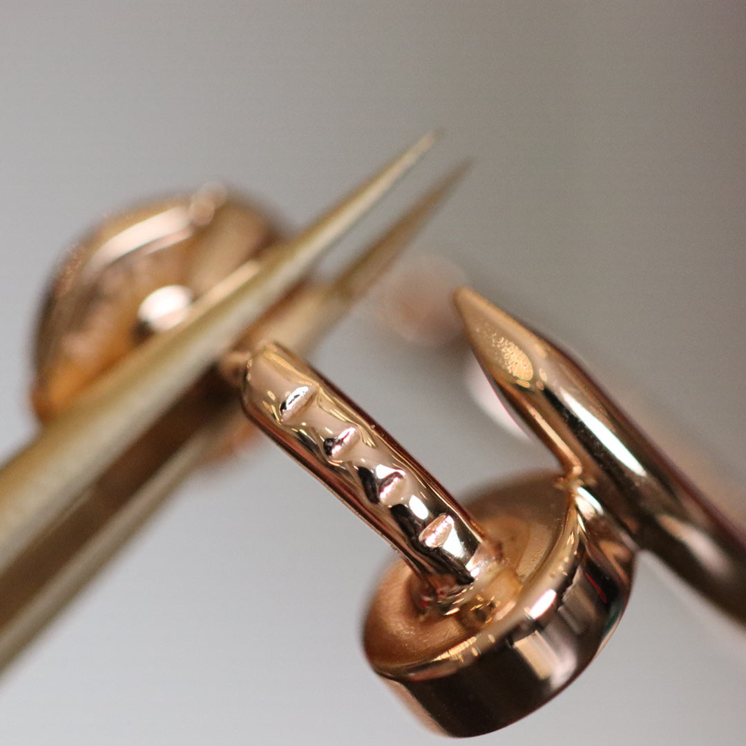 [Echo Fine ]JUSTE EARRINGS PINK GOLD