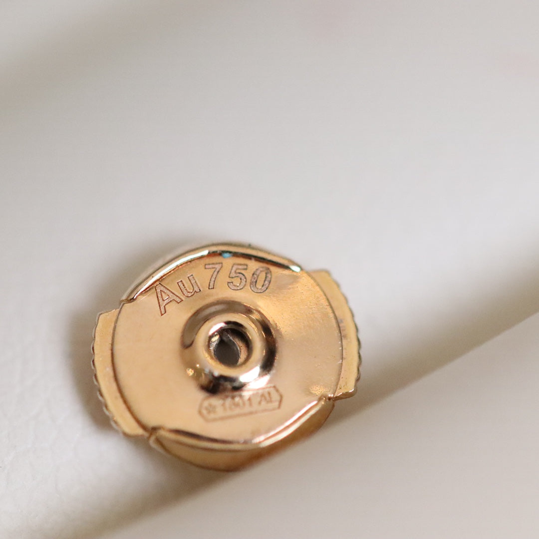 [Echo Fine ]JUSTE EARRINGS PINK GOLD
