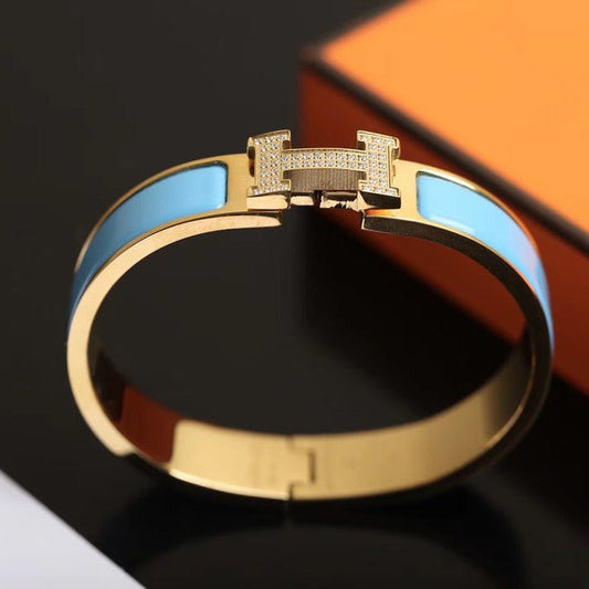 [Echo Fine ]H CLOUD BLUE BRACELET GOLD DIAMOND