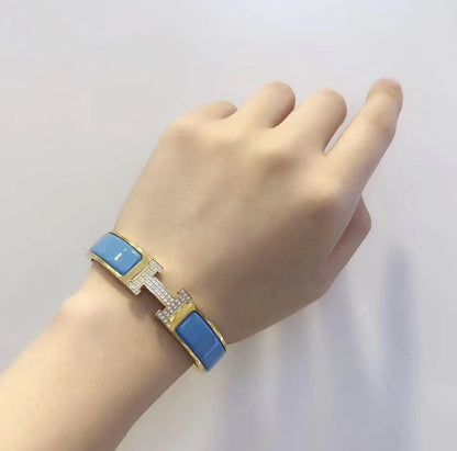 [Echo Fine ]H CLOUD BLUE BRACELET GOLD DIAMOND