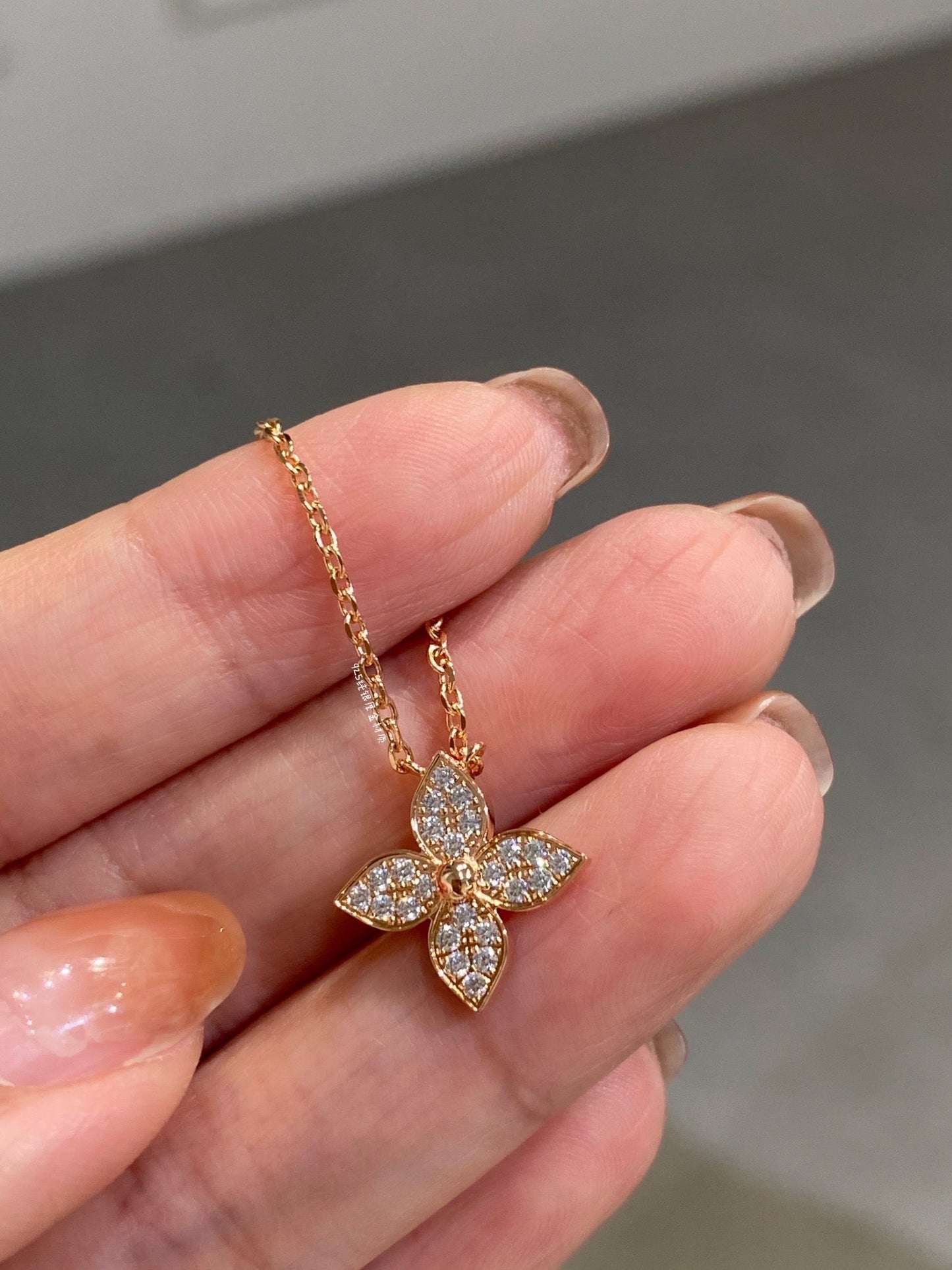 [Echo Fine ]STAR DIAMOND NECKALCE