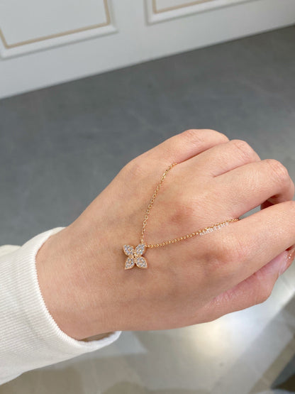 [Echo Fine ]STAR DIAMOND NECKALCE
