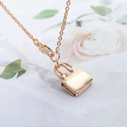 [Echo Fine ]AMULETTE PEDANT ROSE GOLD NECKLACE