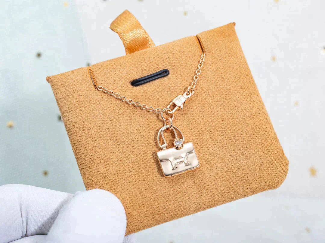 [Echo Fine ]AMULETTE PEDANT ROSE GOLD NECKLACE
