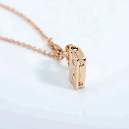 [Echo Fine ]AMULETTE PEDANT ROSE GOLD NECKLACE