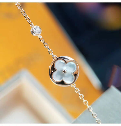 [Echo Fine ]SUN MOP GOLD 1 DIAMOND NECKLACE