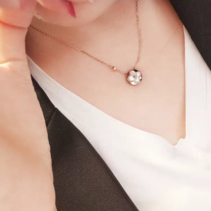 [Echo Fine ]SUN MOP GOLD 1 DIAMOND NECKLACE