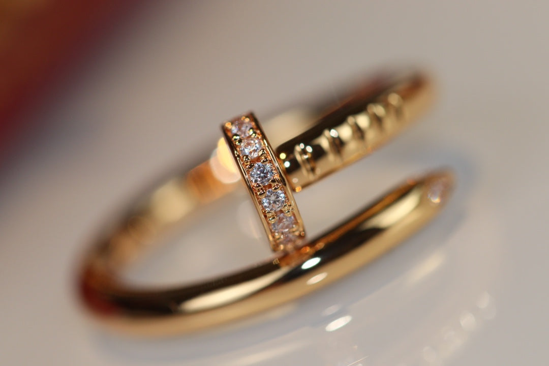 [Echo Fine ]JUSTE RING 2.65MM GOLD DIAMOND