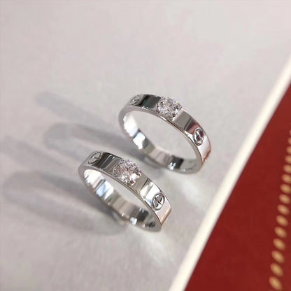 [Echo Fine ]LOVE RING 3.6MM 1 BIG DIAMOND
