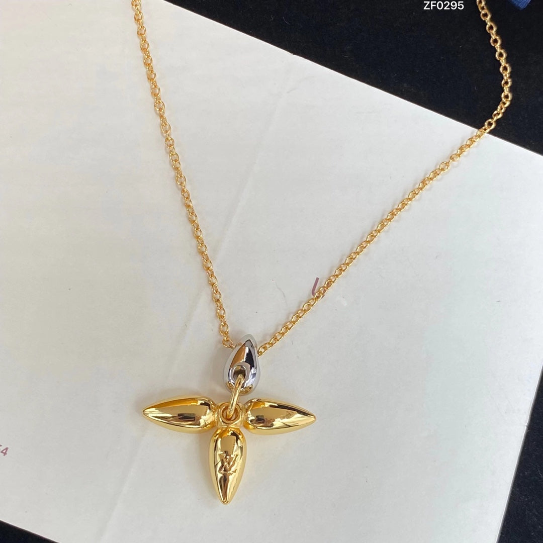 [Echo Fine ]LOUISETTE PEDANT GOLD NECKLACE