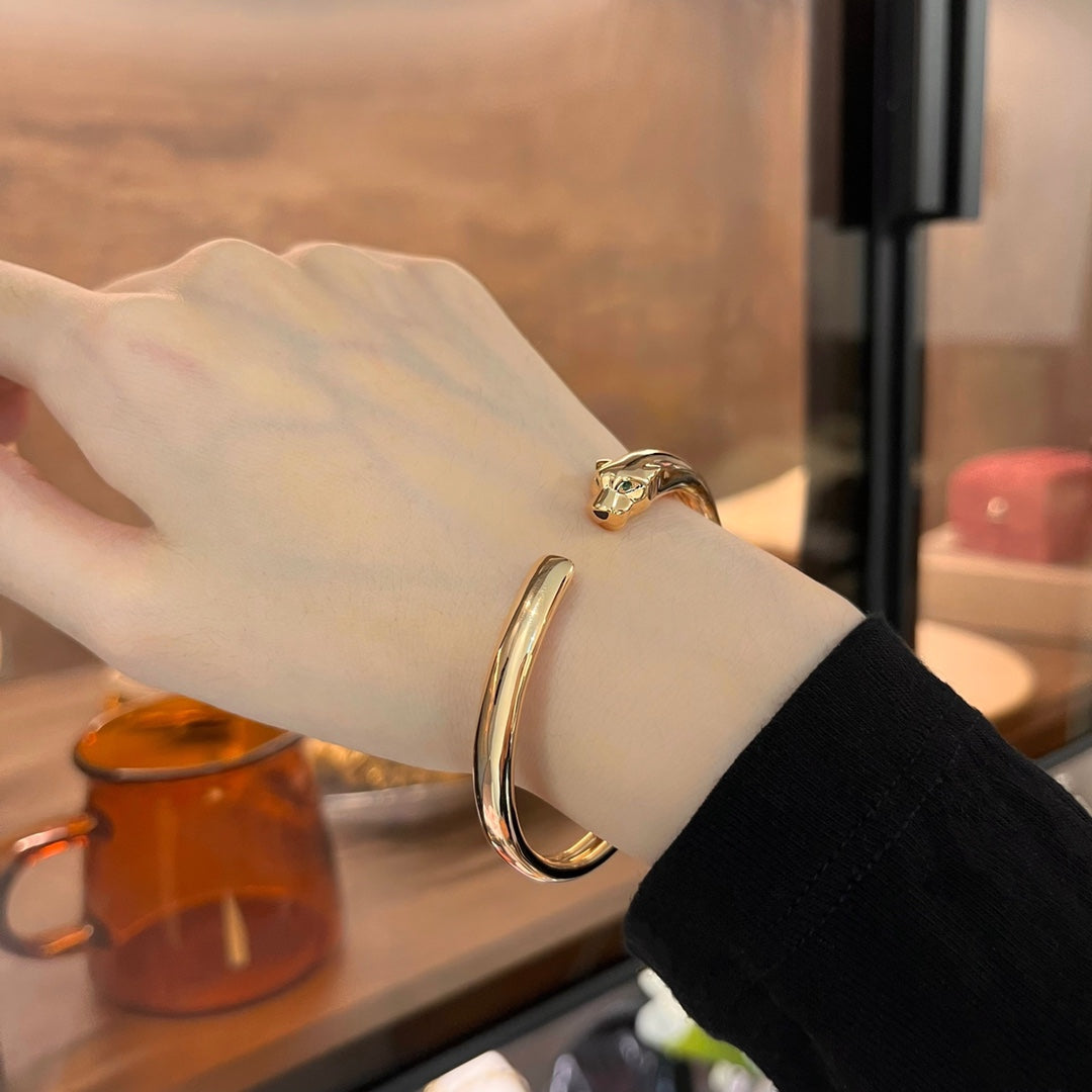 [Echo Fine ]PANTHERE GOLD OPEN BRACELET