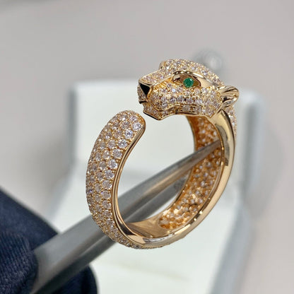 [Echo Fine ]PANTHERE PINK GOLD DIAMOND RING