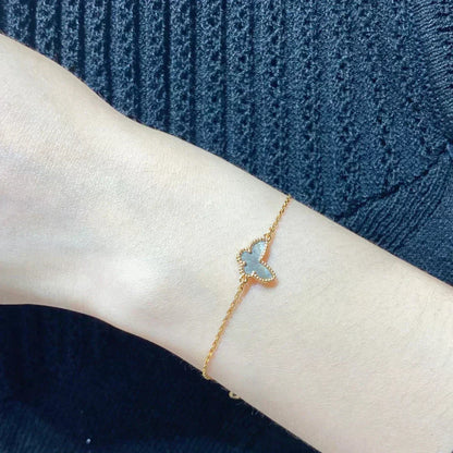 [Echo Fine ]BUTTERFLY DARK MOP BUTTERFLY BRACELET