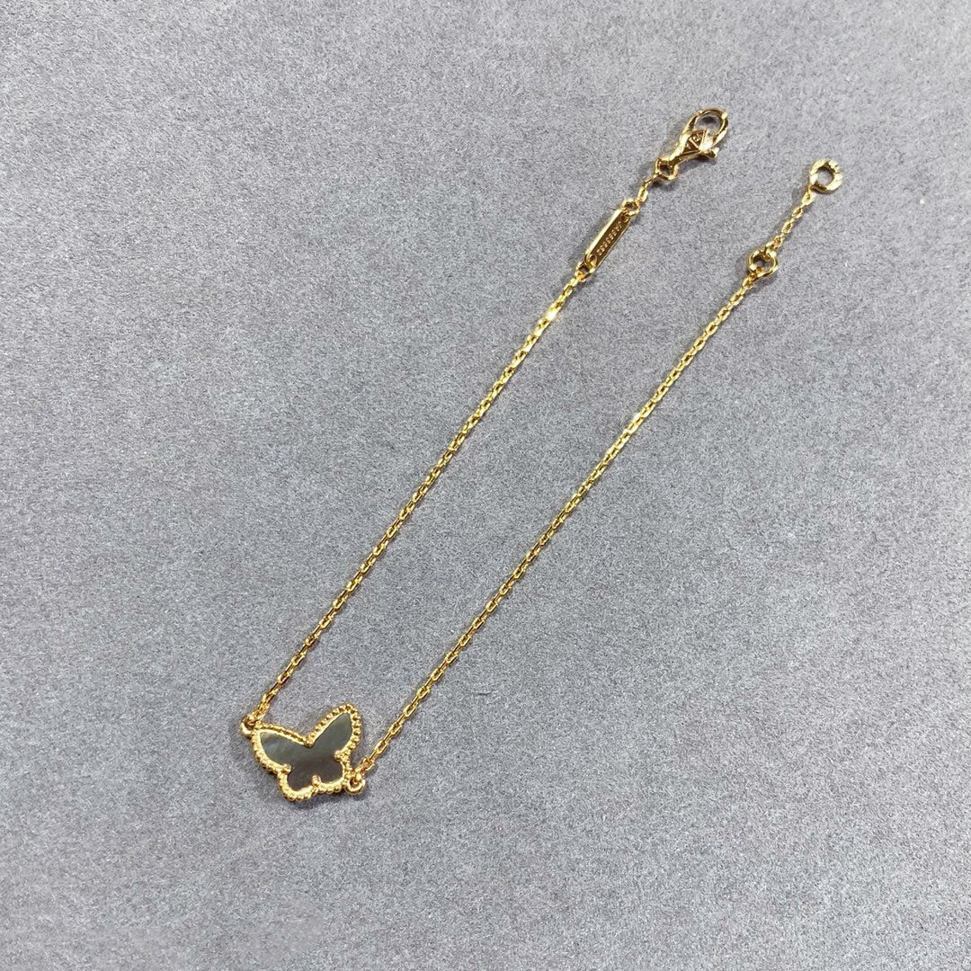 [Echo Fine ]BUTTERFLY DARK MOP BUTTERFLY BRACELET