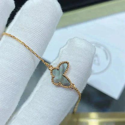 [Echo Fine ]BUTTERFLY DARK MOP BUTTERFLY BRACELET