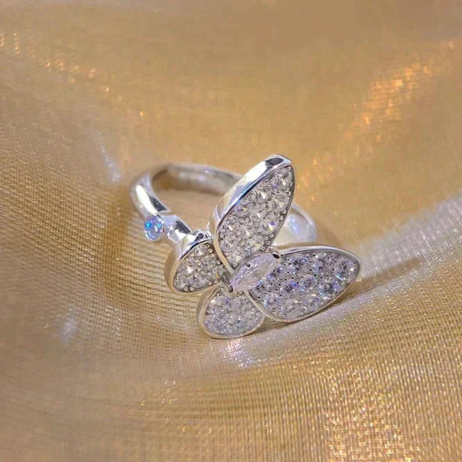 [Echo Fine ]BUTTERFLY DIAMOND RING
