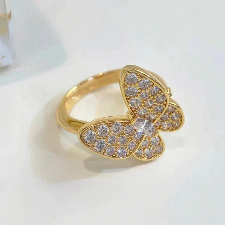 [Echo Fine ]BUTTERFLY DIAMOND RING