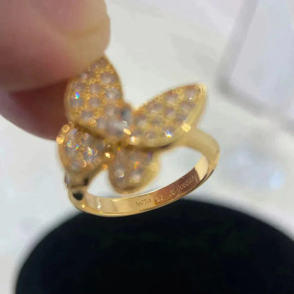 [Echo Fine ]BUTTERFLY DIAMOND RING