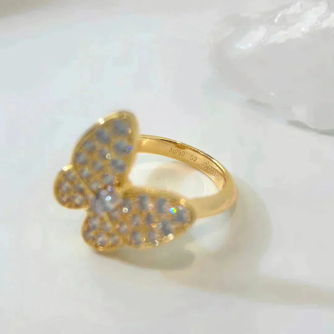 [Echo Fine ]BUTTERFLY DIAMOND RING